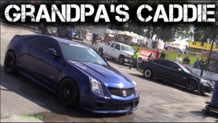 CTS-V Grudge Races G8 for the Cash!