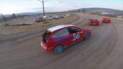 Drone Chases Racing Cars, Makes Real Life Feel More Like a Video Game