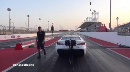 EKanooRacing’s Lexus RCF Sets A New Pro Boost 1/8th Mile Record 3.592 At 218.7MPH