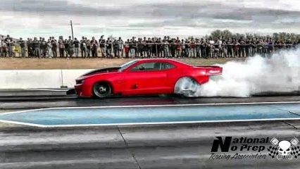 Fireball Camaro vs Texas Anarchy at Tucson Street Outlaws No Prep