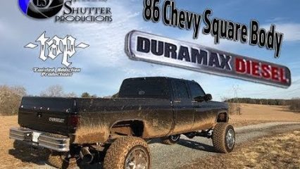 Swapped LB7 Duramax Into Square Body Chevy… Badass!