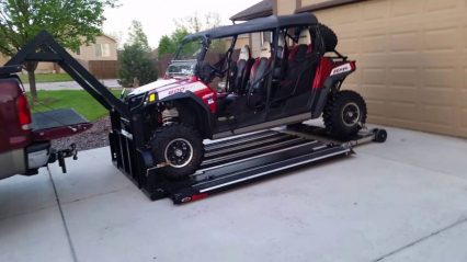 Hydraulic UTV Deck Takes the Guess Work Out of Loading