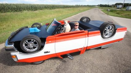 Mechanic Constructs Drivable “Upside Down Truck”