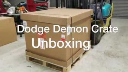 REAL Deal Dodge Demon Crate Unboxing