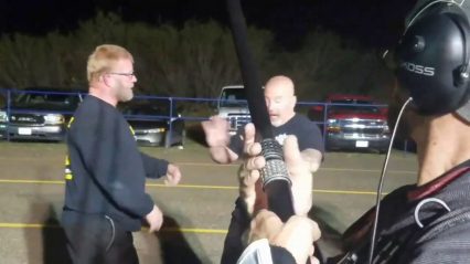 Reaper SS Argues With Chuck at Street Outlaws Live in Edinburg Texas