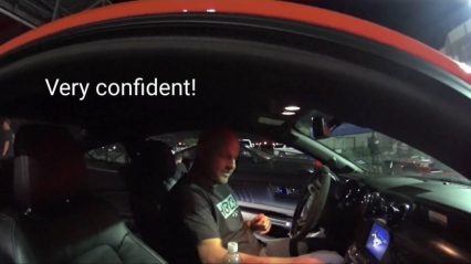 Smack Talk Between Buddies Ends on the Strip, Whipple Mustang and Hellcat Throw Down