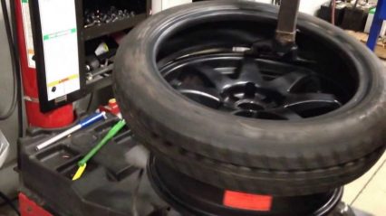 Spare Tire Stretch On a Full Size Rim… But Why?