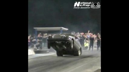 Swamp Thing vs David Bird Jones in the Evil Impala at Tucson Street Outlaws No Prep