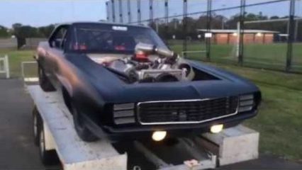 The Idle On This ProCharged 69 Camaro Is Nasty!