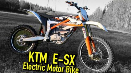 This KTM SX-E Freeride Electric Motorcycle Test Ride is Hilarious