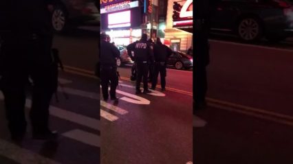 Suspect Charged With Attempted Murder in Times Square C63 AMG Burnout That Left One NYPD Officer Injured