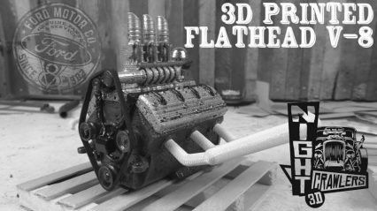 3D Printed Ford Flathead V8 Engine Kit by Night Crawlers 3D