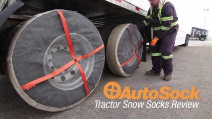 Better Than Chains? | The AutoSock Is The Latest in Technologies to Help Make Peoples Jobs Easier