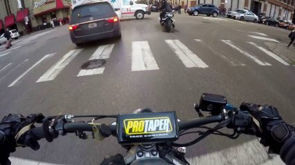 Chicago Cop Throws Steaming Hot Coffee at Biker
