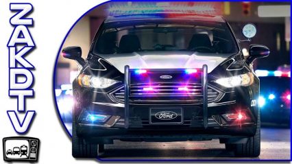 Ford Now Has a Patent On Autonomous Police Cars That Can Issue Tickets