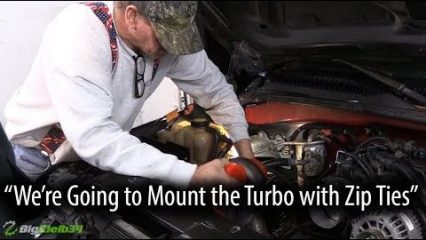 He Wants to Mount the Turbo with Zip Ties… Say What?