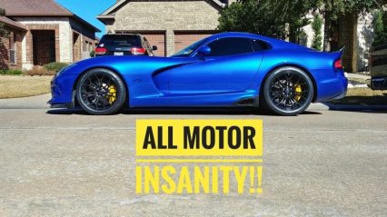 Insane Sounds Come From this 750hp Cammed Out Viper, Get a First Person View of it Ripping