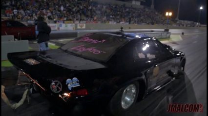 Mustang on Mustang Crime: Blower Whine vs Nitrous Flames in Huge Grudge Race