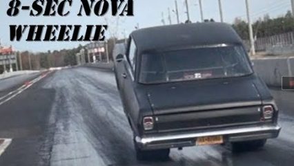 Pedaling A Wheelie & Still Going 8s! Nitrous Nova