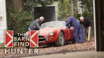 Rare 427 Cobra and Ferrari 275 Extracted From Condemned Garage