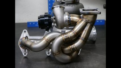 This Is The Most Advanced Turbo Manifold On An RX-7!