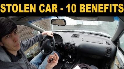 Top 10 Benefits to Having your Car Stolen