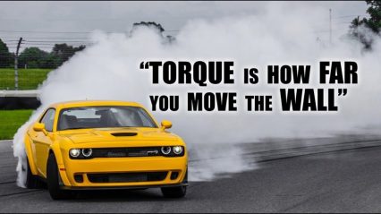 Torque is NOT How Far You Move The Wall