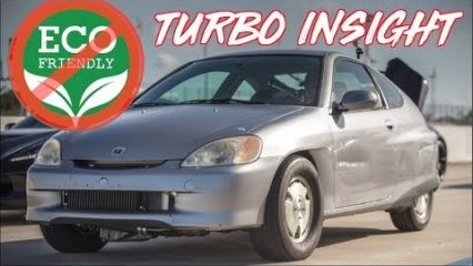 Turbo Hybrid Sleeper?! K20 Honda Insight!