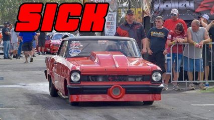 1000+ Horsepower ProCharged Chevy II Going Hard at Lights Out 9