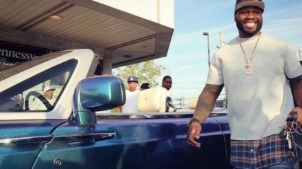 50 Cent Smacks a Man For Leaning On His Rolls-Royce Phantom!