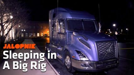 Big Rig Sleeping Is Better Than You Think…