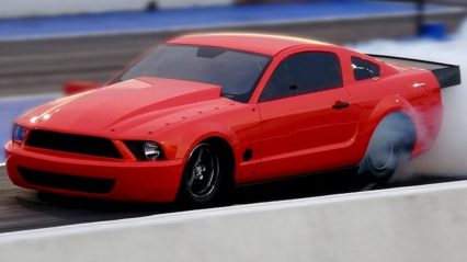 Boosted GT New Mustang First Test Hit on No Prep Track
