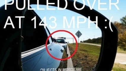 Cop Pulls Over Kids in a Nissan GTR Going 143 MPH