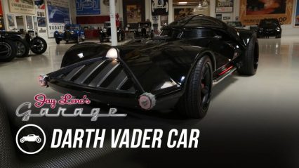 Hot Wheels Darth Vader Car Comes to Life at Jay Leno’s Garage