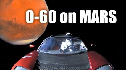 How Fast Could a Tesla Roadster Hit 60mph on Mars?