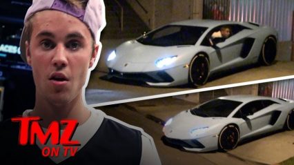 Valet Bottoms Out Justin Bieber’s Lambo in Front of Paparazzi