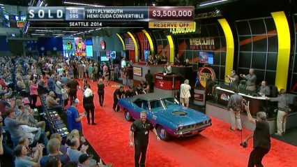 MECUM SOLD $3.5 Million – 1971 Plymouth Hemi Cuda Convertible