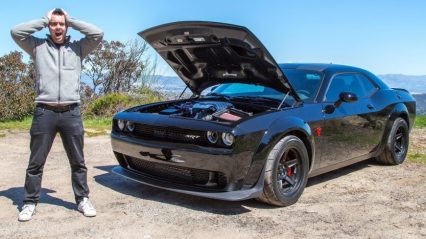 The $85,000 Dodge Demon Is So Fast It Should Be ILLEGAL According To This YouTuber