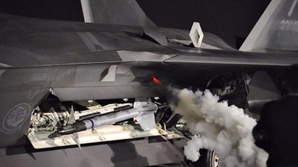 This Is What An F-22 Engine Startup Sounds Like