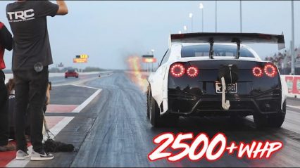 2500HP GTR on RAILS into the 6’s!