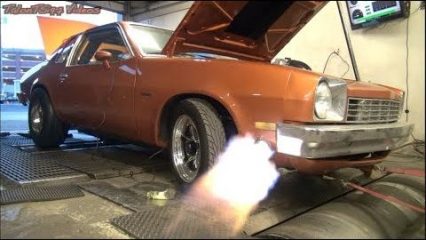 600hp LSx Turbo Chevy Monza Dyno | 5.3L With a 80mm Turbo |