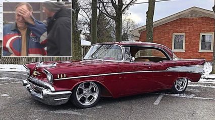 81-Year-Old Grandpa Gifted Dream 57 Chevy by Grandson