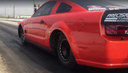Boosted GT Makes A Solid No Prep Pass In His New Mustang!