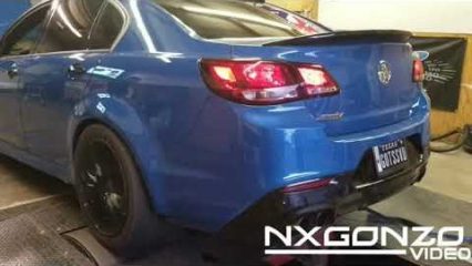 Blown Chevy SS Sounds Brutal On The Dyno!