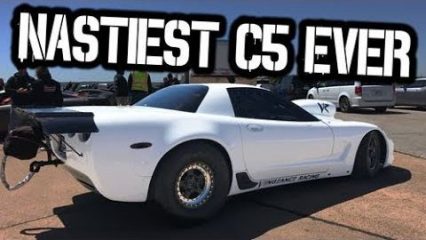 Corvette Z06 Chasing Down 200mph, NO BOOST or NITROUS! (That Sequential Trans, Though!!)