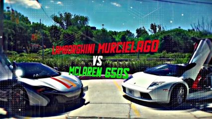 EPIC Supercar City Reaction Drive! Lambo Murci and McLaren BATTLE