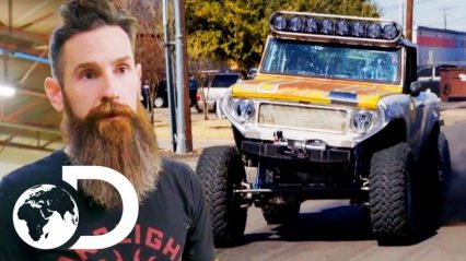 Off Road Race With Aaron Kaufman – Getting A Beaten Up Old Scout Ready For King Of The Hammers!