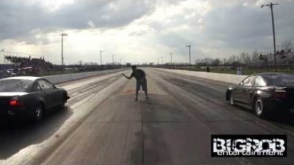 Is This a Jump Or No Jump? Drag Racing Debate!