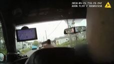 Officer Shoots Through Windshield of his Patrol Car, Takes Down Armed Robbery Suspect