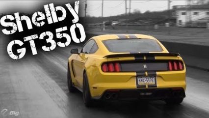 Shelby GT350 Real World Quarter Mile Passes